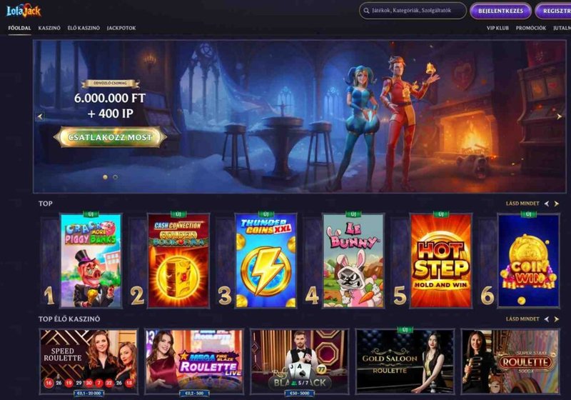 Exploring the Thrilling World of Lolajack Casino in the UK - overview